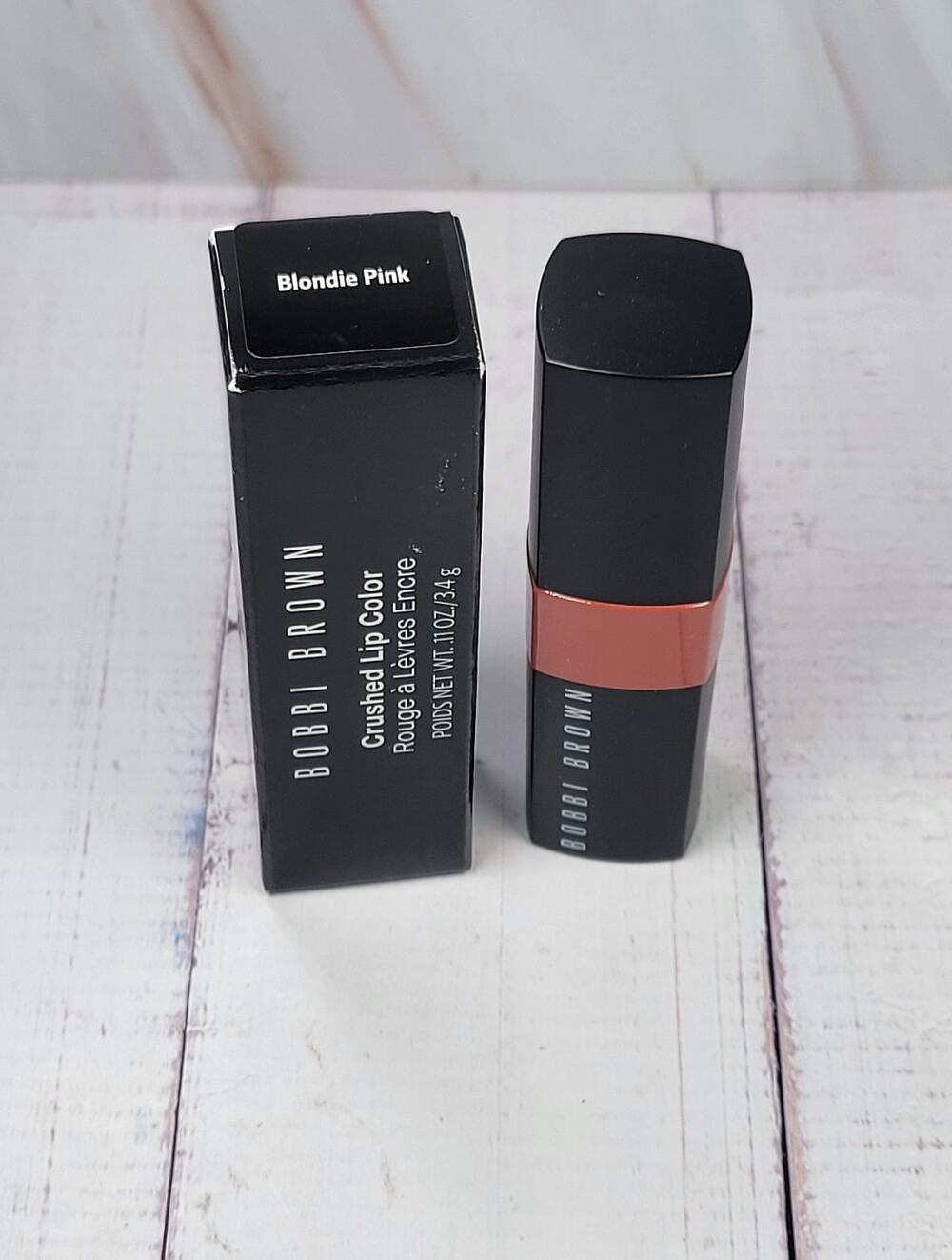 Bobbi Brown Crushed Lip Color Moisturizing Lipstick in Blondie Pink BNIB - Picture 10 of 12